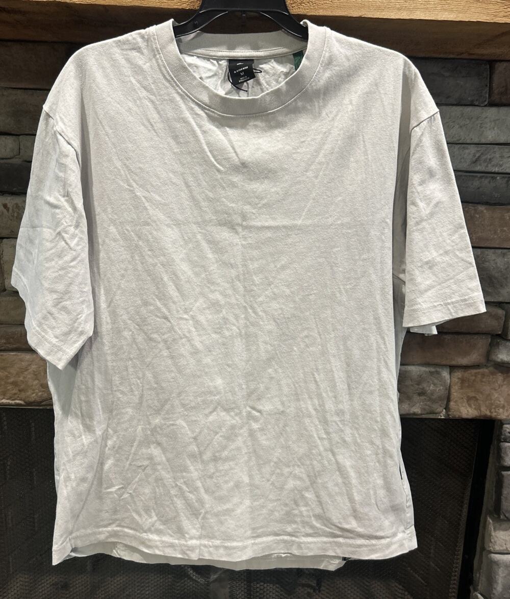 Men’s G-STAR RAW Khaki Utility Mix Boxy Oversized Shirt Size M NWOT *B4